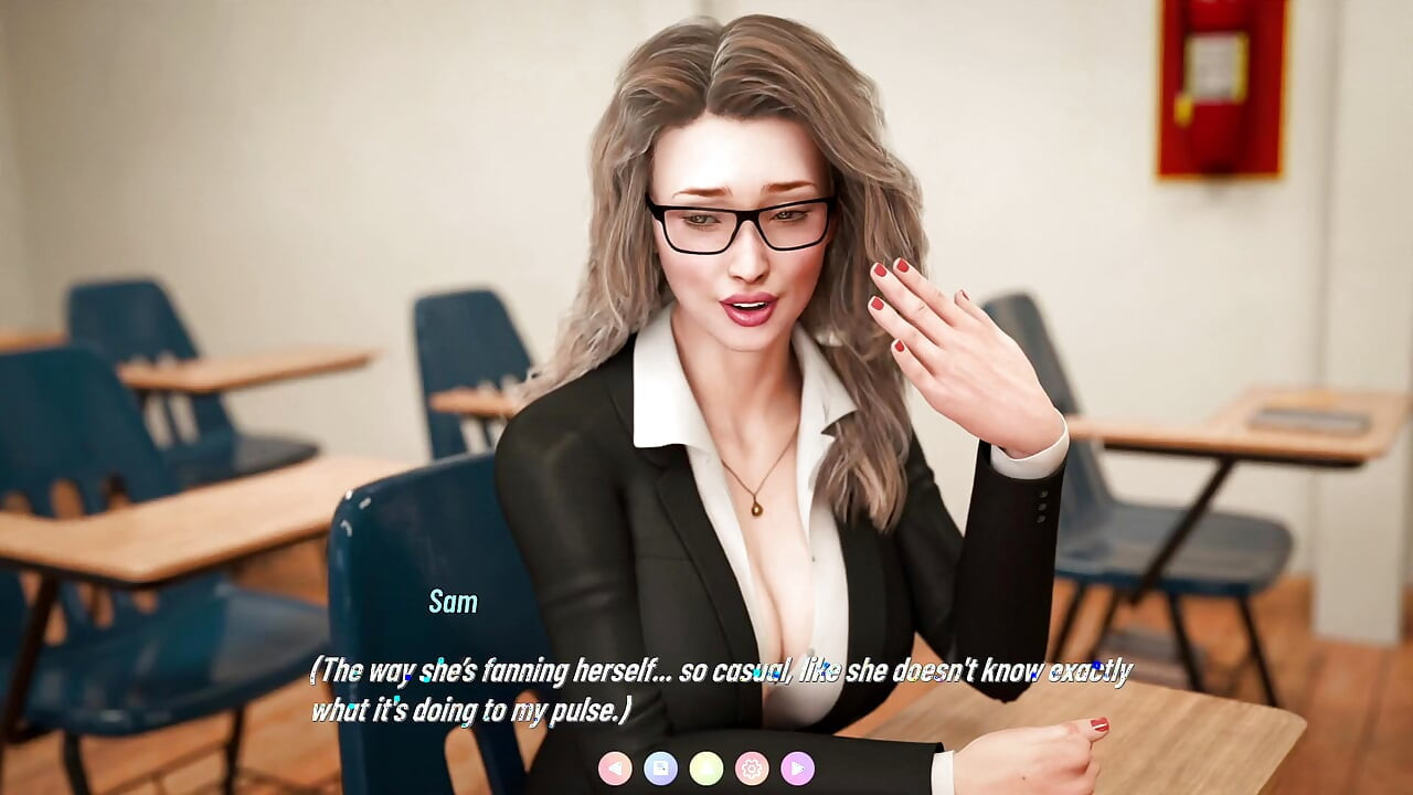Awam MILF 새로운 챕터: 핫한 교수 소피아의 비밀 생활 - 1부