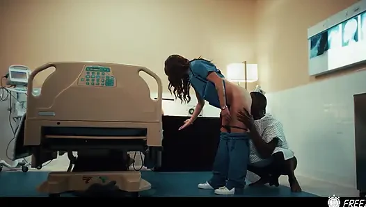 Nurse BBC Facefucked - Time Stop Interracial Freeze Porn
