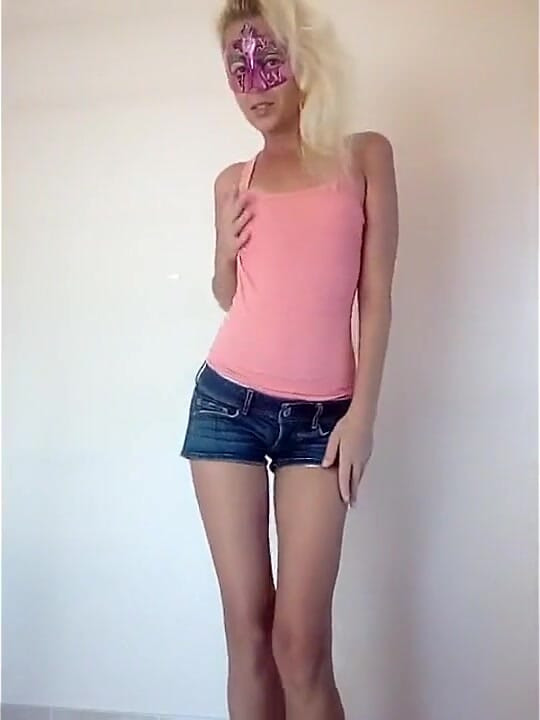 White Panty Tease, Squirting, Gushing