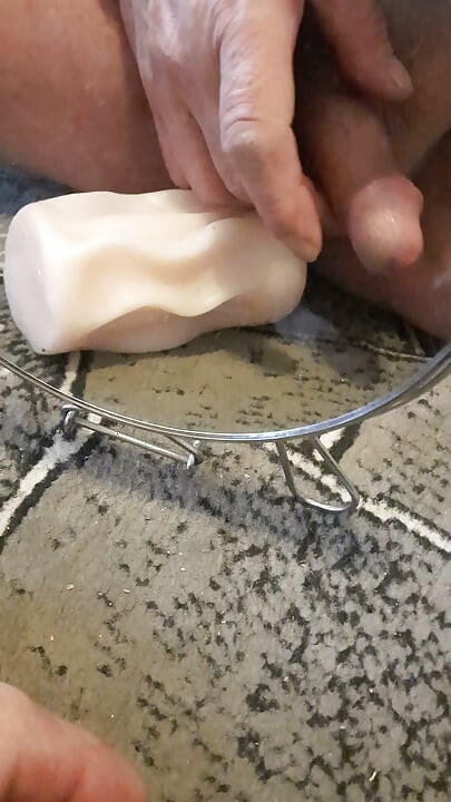 Rubber pussy play