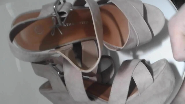 sexy wedges heels cummed