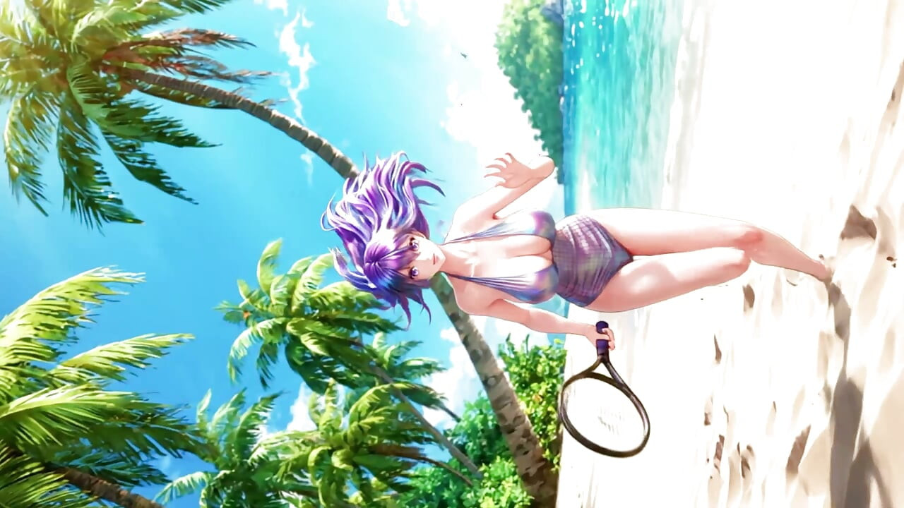 The Joyful Days 18+ of Beautiful Anime Girls: Sakura Tennis 3D Anime AI-Generated