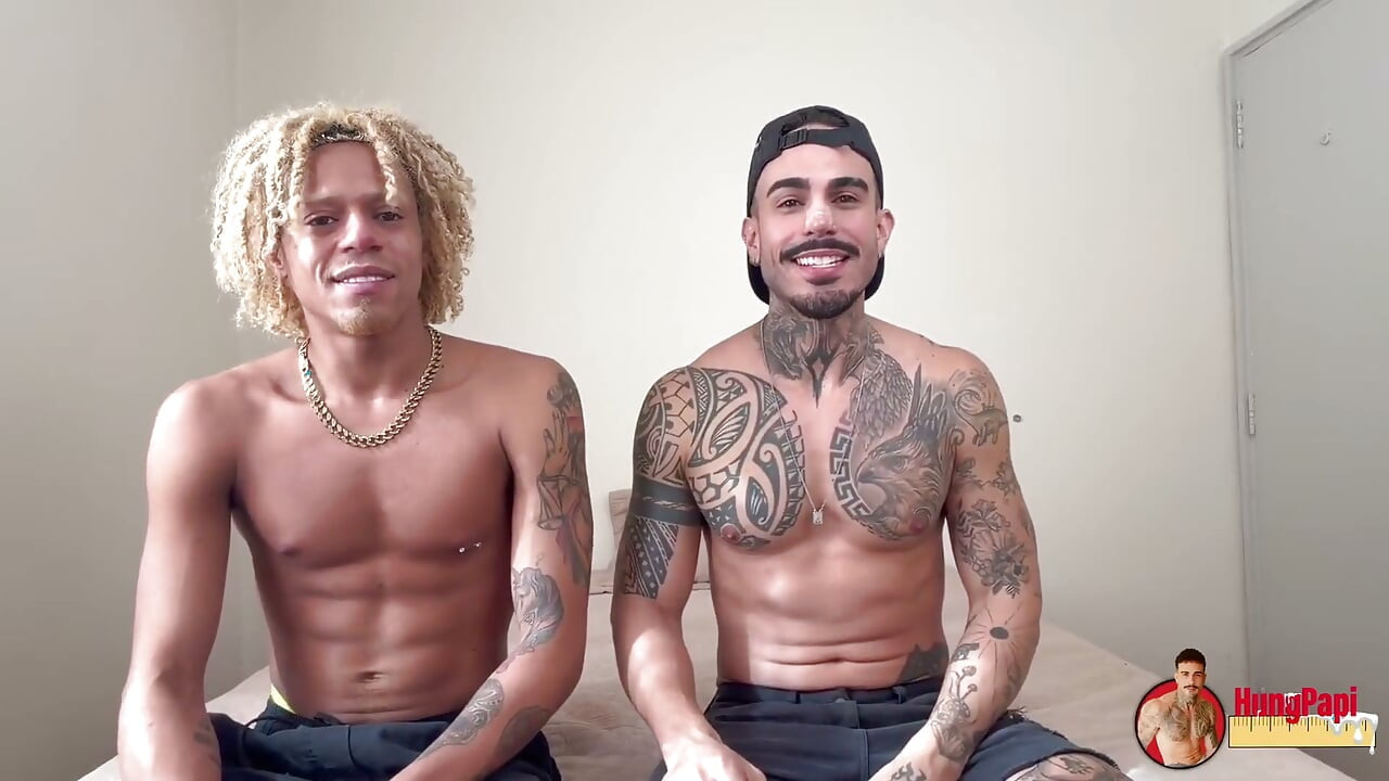 Azael Maluma Fucks Big Ass Interracial Gay Sex Bareback Hung Papi