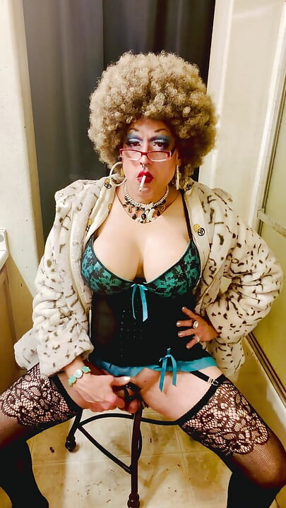 Sexual Disco Smoking Cum Fur Fetish