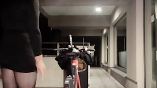 Sissy Compilation Outside drinking and pussy fuck in Public