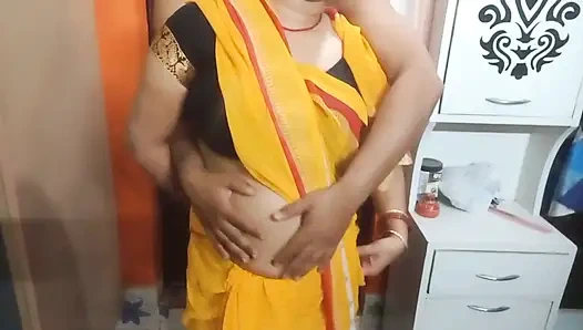 Hintli sevimli yenge romantizm yaşıyor