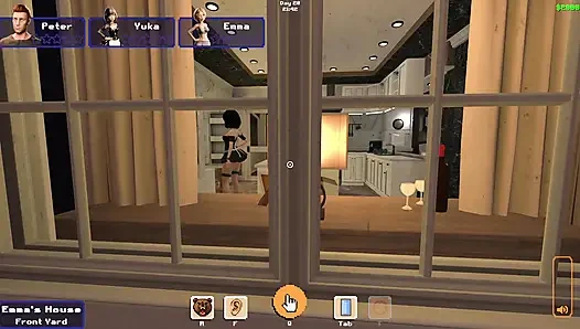 Tam oyun - seksi komşum 2, bölüm 6