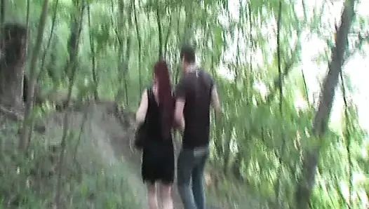 Threesome in Walt with Redhead Fuck Witch