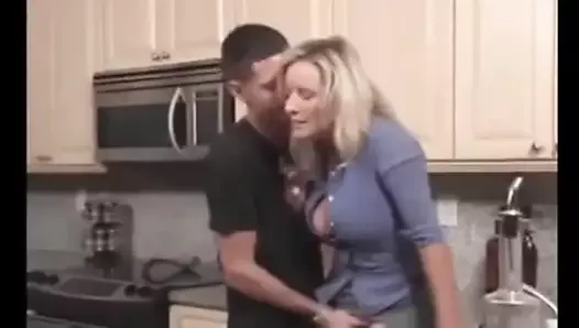 Mom Janet fucked hard by step son’s friend after her divorce