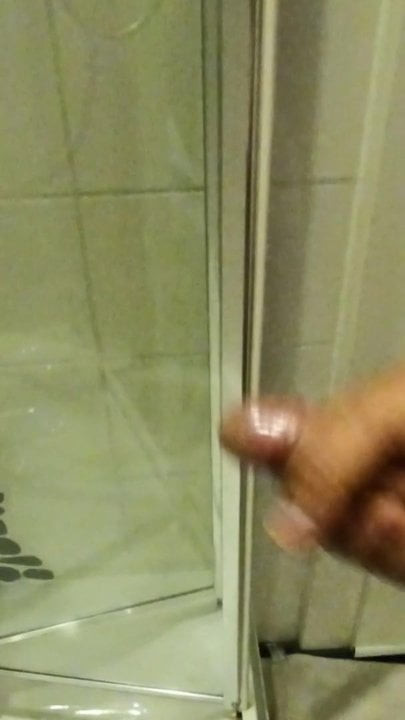 Cum in Shower