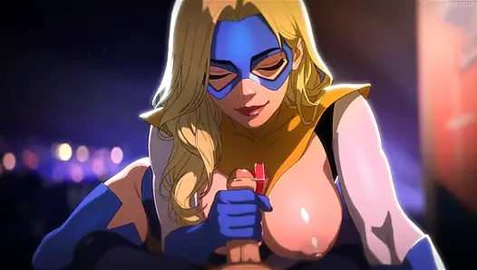 Blonder blazer-Nachtsex in hollywood