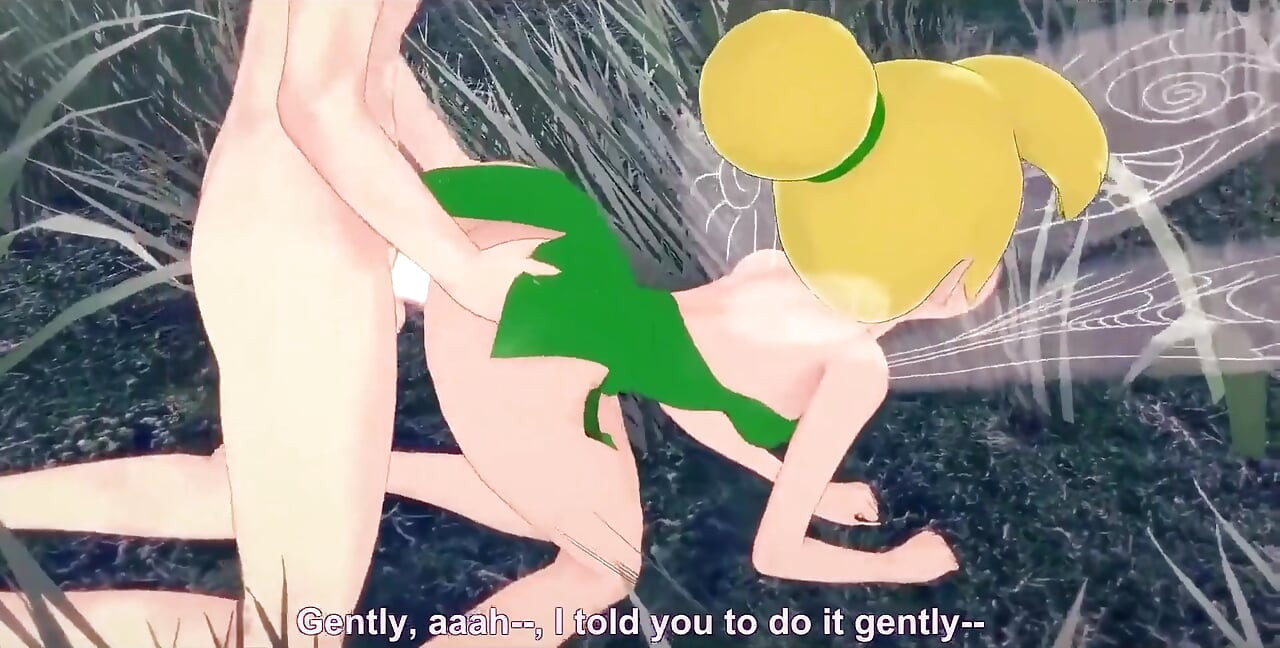 Tingeling har sex mens en annen fe ser Peter Pank hele filmen på Ptrn Fantasyking3