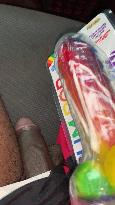 How long would it take to suck this rainbow lollipop message me and I’ll send you the link to the product