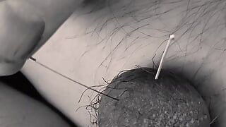 Needles in ball