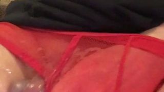 Cuming en mis pantalones