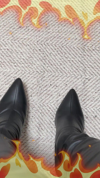You like boots, don't you? Be honest.