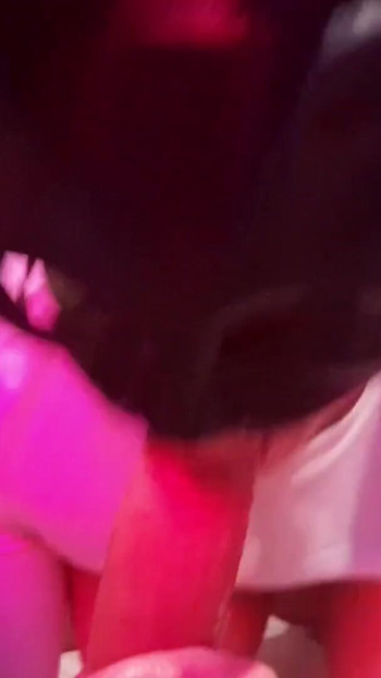 Spectacular moment from "A milf was touching her pussy when the neighbor knocked on the door, invited him to her room, and"