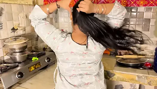 Tante hot india nyepong kontol abang tirinya sendiri di dapur - rekaman seks