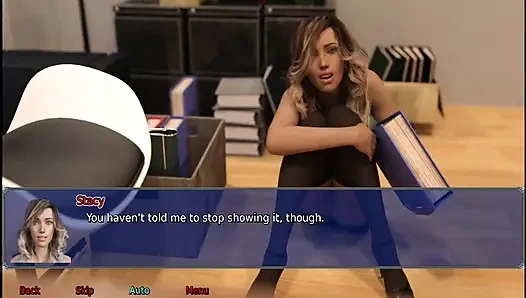 Istri kantor #20 - orang asing crot di pantat Stacy.