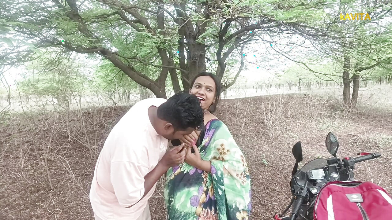 Kavita Bhabhi Fuck in jungle with Tatya in doggy style ass licking blowjob and dirty cum in mouth