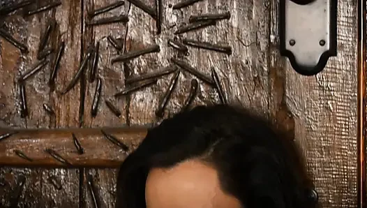 Sexy Lisa Ann takes strip tease and masturbation