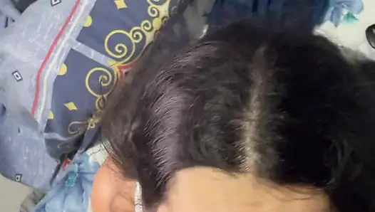 Sucking soft and feeling the veiny cock get hard inside the mouth - Facial cumshot in part 2 available on VIP