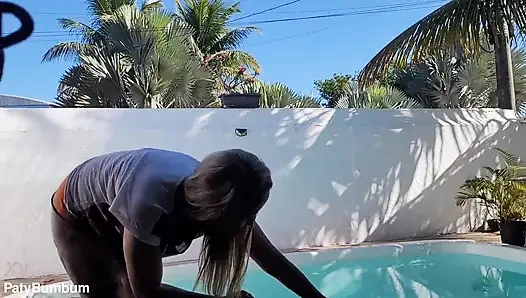 Teman Jaguar menunggu saya pergi ke gym dan memberikan pantat dan vaginanya kepada suami saya