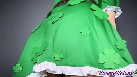 Hari st patrick seru-seruan ngocok kontolmu -asmr joi- kimmy kalani