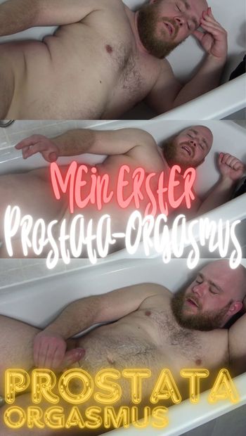 Meu primeiro orgasmo com a próstata foi tão extremo