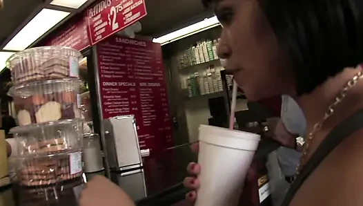 Gorgeous joyful cherry of Teen waits wide open for majestic pole screw it