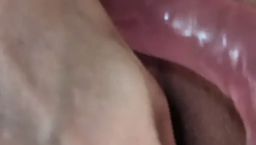 Doppelseitiger Dildo Ganz in Meinen Arsch