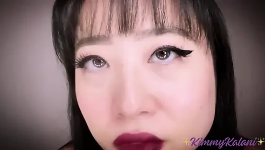 Vampir hot melahapmu dengan jilat telinga dan jilat lensa -asmr