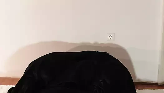 Fucked hard in the red dress, cum on my breasts