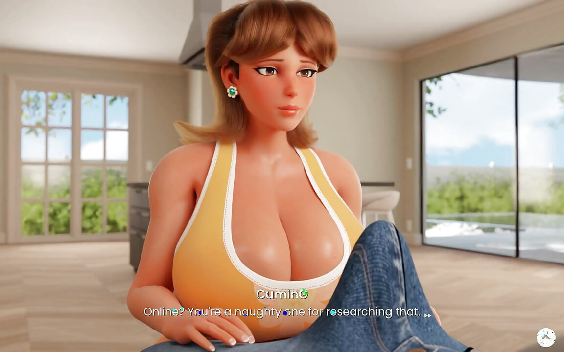Mansion Days, jeu hentai tabou, épisode 3, une belle-mère a offert une branlette espagnole pour libérer mon énorme érection !