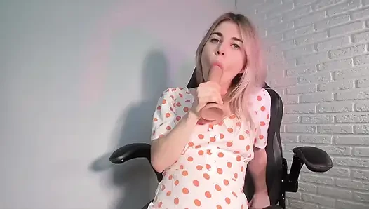 Gırtlağına kadar sakso