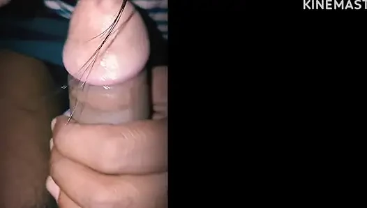 Night out time blowjob in my step sister