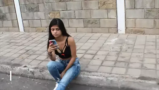 I fuck a girl I meet on the street - Spanish porn