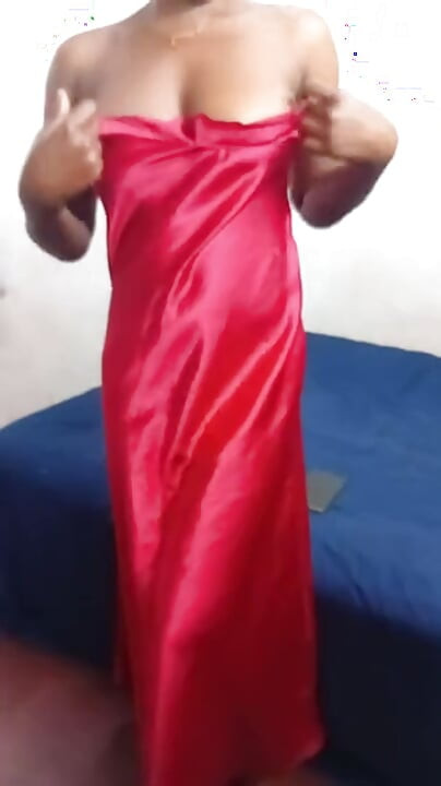 oung Black Woman with Beautiful Big Breasts Stunning Ebony Beauty