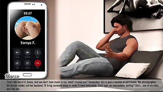 Жена и мачеха по-настоящему трахают темное прошлое Софии, полное