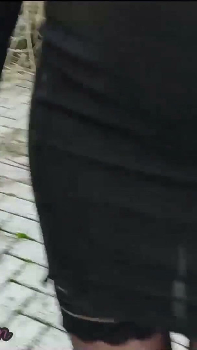 I pull out my cock in front of a young girl in the public park and she helps me cum - Dick flash - MissCreamy | Clip 1