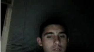 Straight guys feet on webcam #613