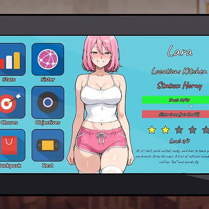 Alone with My Stepsister Taboo Hentai Game Ep.5 Topless Truth or Dare with Stepsis!