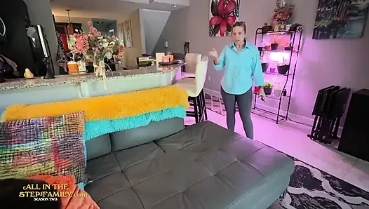 Truth or Dare with My Big Booty Stepsister Adriana Maya!