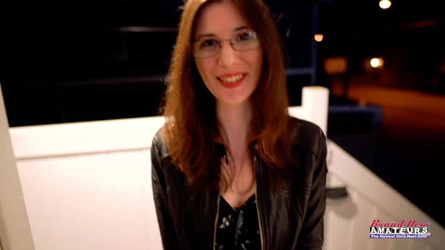 Nerdy Brunette Hottie Hazel Oconnor Deep Fingers Her Pussy And Gives A BJ!