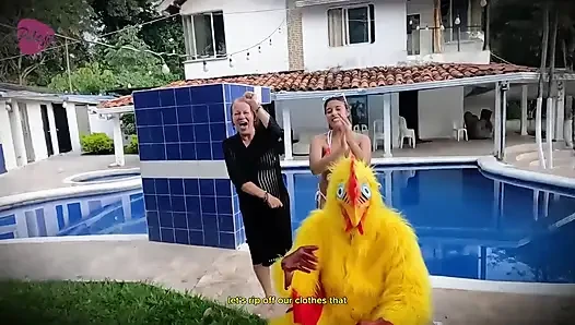 Pertarungan oli seks kedua, eleanor vs diego