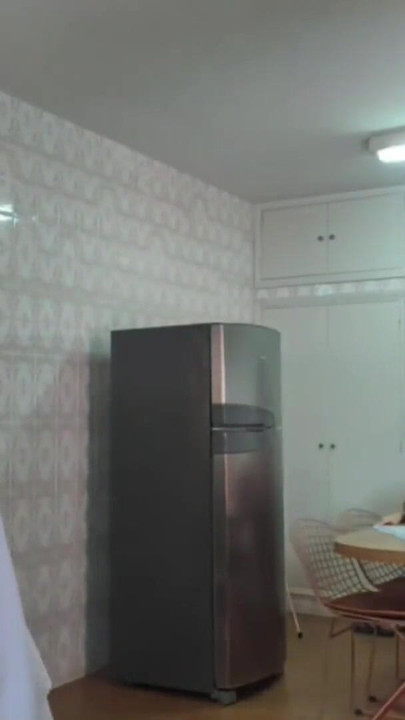 Fucking the cuckold's wife while he washes the dishes and he didn't even notice | Clip 2