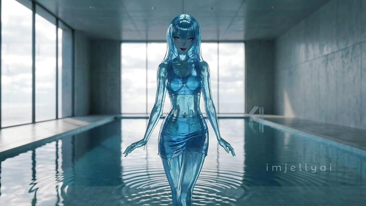 أكوا جيلي يقطر بشكل أسرع - ASMR Pool Fantasy
