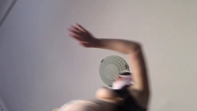 Sexy wife doing housework naked. Brunette, hairy pussy, big ass, big tits.