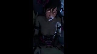 SFM Iris Amicitia Succubus Fucked Hard