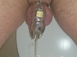 Pee in Chastity 2